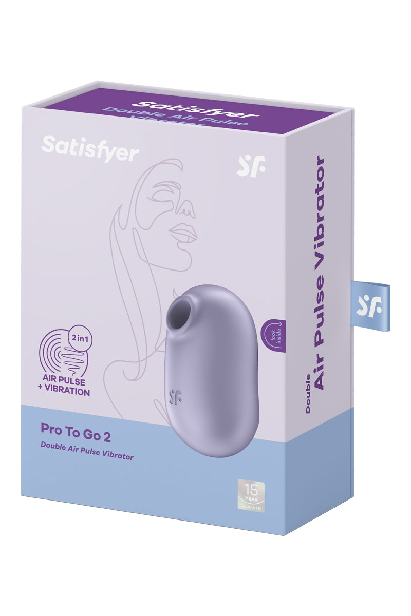 Stimulateur Satisfyer Pro To Go 2 lavande — vue 3