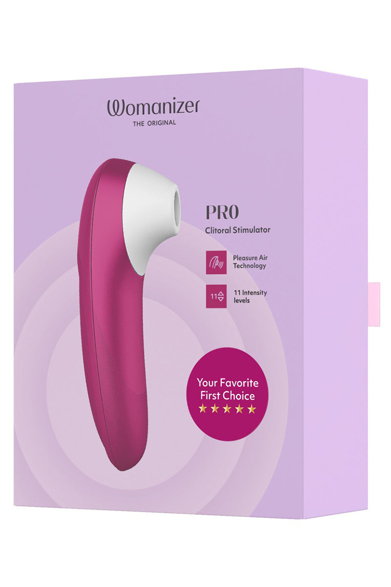Stimulateur clitoridien Womanizer Pro  rose — vue 3