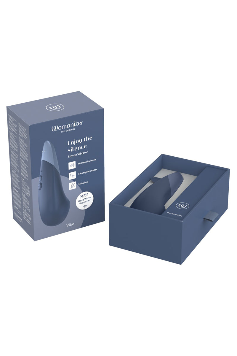 Vibromasseur Womanizer Vibe bleu — vue 3