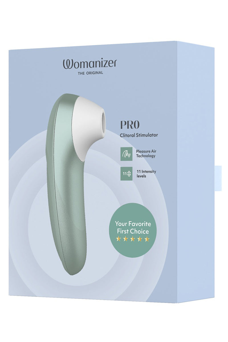 Stimulateur clitoridien Womanizer Pro turquoise — vue 3