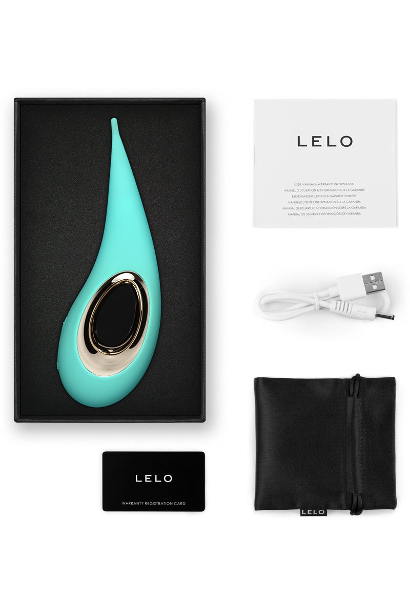 Stimulateur clitoridien Lelo Dot Aqua — vue 3