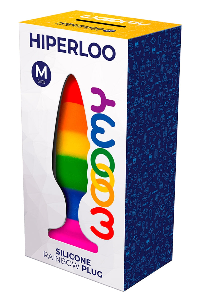 Plug arc en ciel Hiperloo M - Wooomy — vue 3