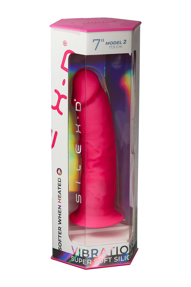 Vibro The Original Model 2 rose 17,5 cm - SilexD — vue 3