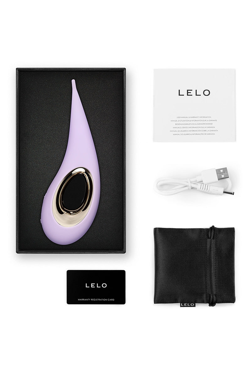 Stimulateur clitoridien Lelo Dot violet — vue 3