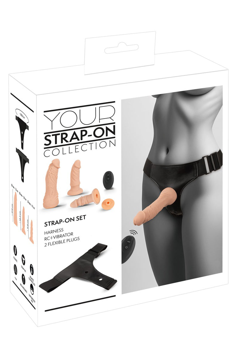 Gode-ceinture 3 dildos multi-positions - You2Toys — vue 3